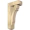 Ekena Millwork Olympic Craftsman Rough Sawn Bracket w/ Offset Brace, Douglas Fir, 6"W x 16"D x 28"H BKT0604X16X28OLY04RDF - alternate 1